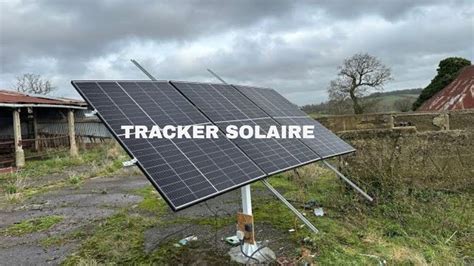 tracker photovoltaïque agricole.